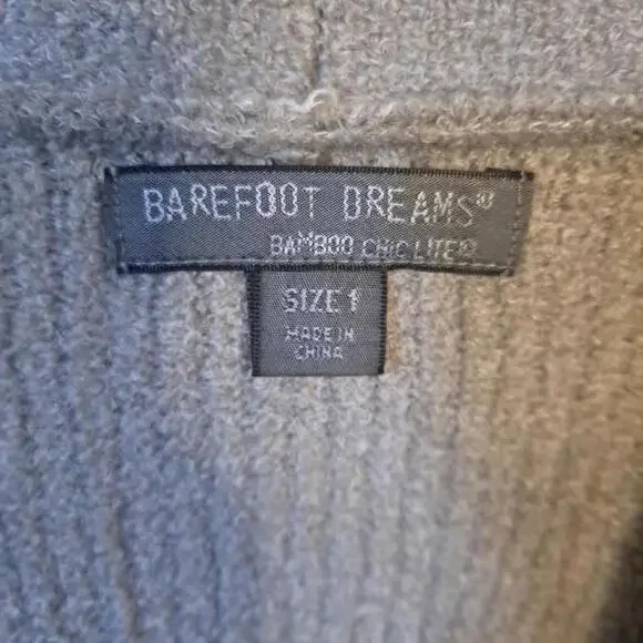 Barefoot Dreams Bamboo Chic Lite Snap Up Sweater Size 1X - Picture 6 of 8